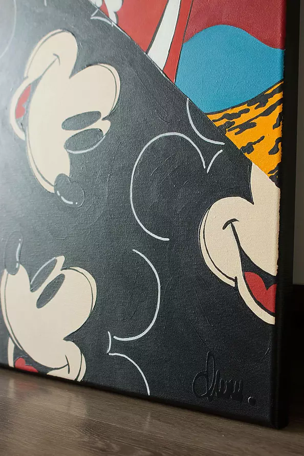 Monika Mrowiec - Visages et symboles - Andy Warhol