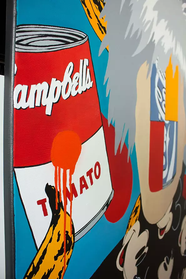 Monika Mrowiec - Visages et symboles - Andy Warhol