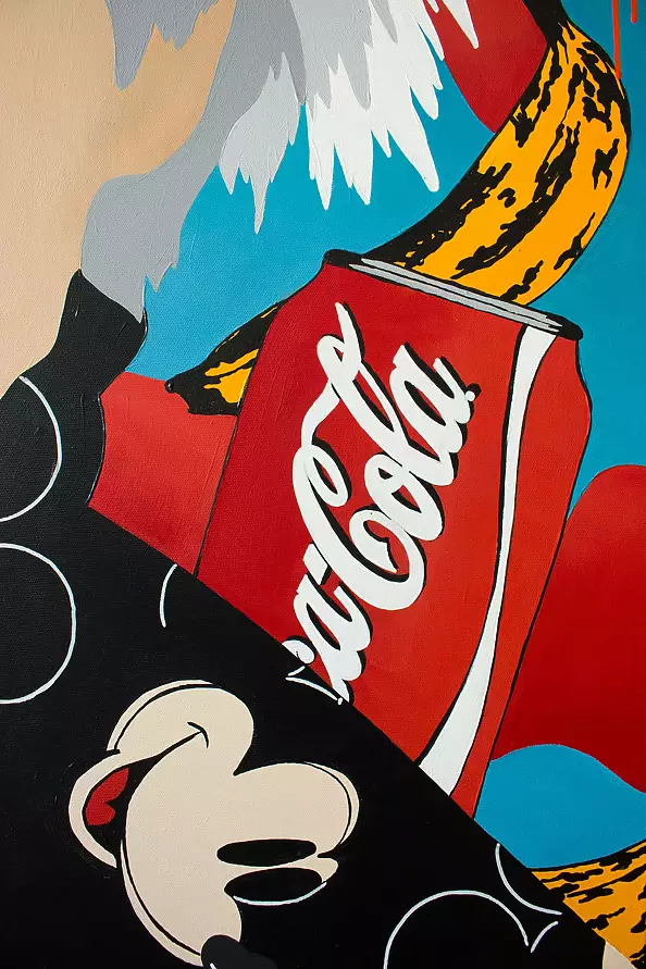 Monika Mrowiec - Visages et symboles - Andy Warhol