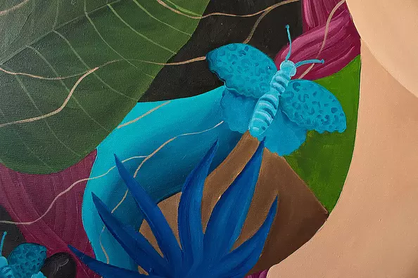 Monika Mrowiec - Twarze i symbole - Frida Kahlo