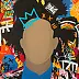 Monika Mrowiec - Faces and symbols - Jean-Michel Basquiat