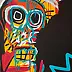 Monika Mrowiec - Faces and symbols - Jean-Michel Basquiat