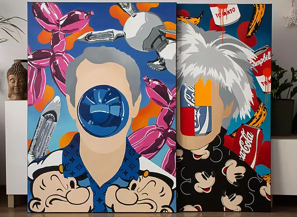 Monika Mrowiec - Twarze i symbole - Jeff Koons