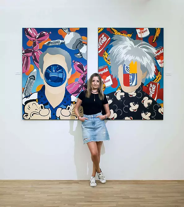 Monika Mrowiec - Twarze i symbole - Jeff Koons