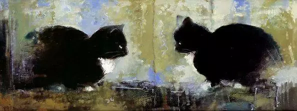 Piotr Pilawa - Two cats