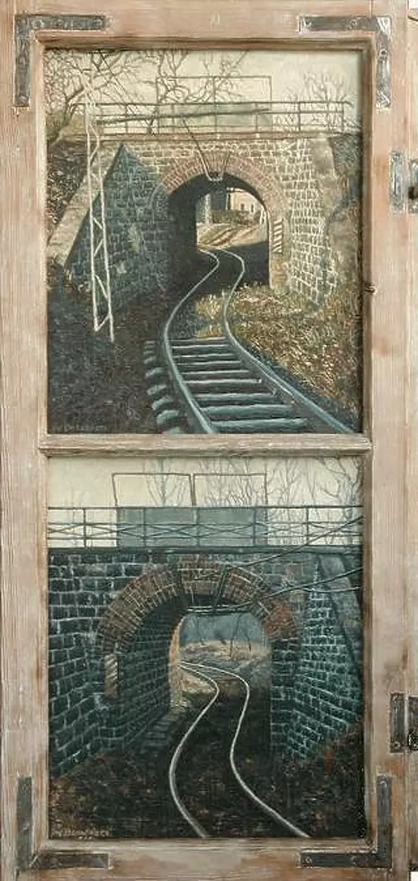 Jan Bembenista - Two faces of the viaduct in Szopienice