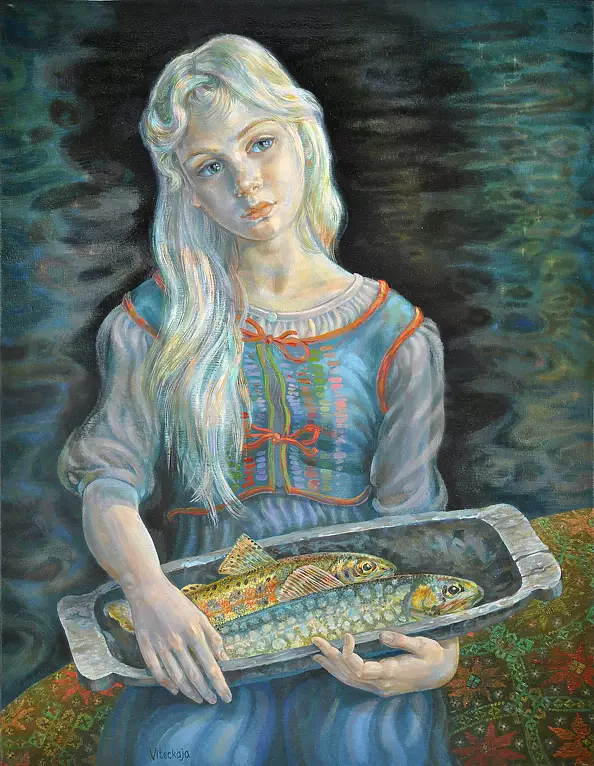 Snieżana Viteckaja - Two fishes