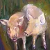 Justyna Szałamacha - Two piglets II