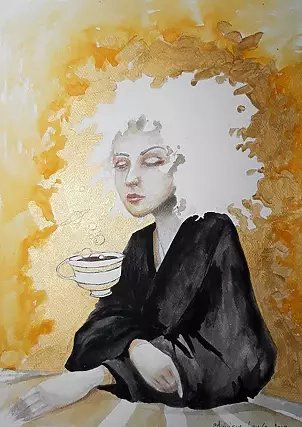 Adriana Laube - "Creating worlds over coffee"