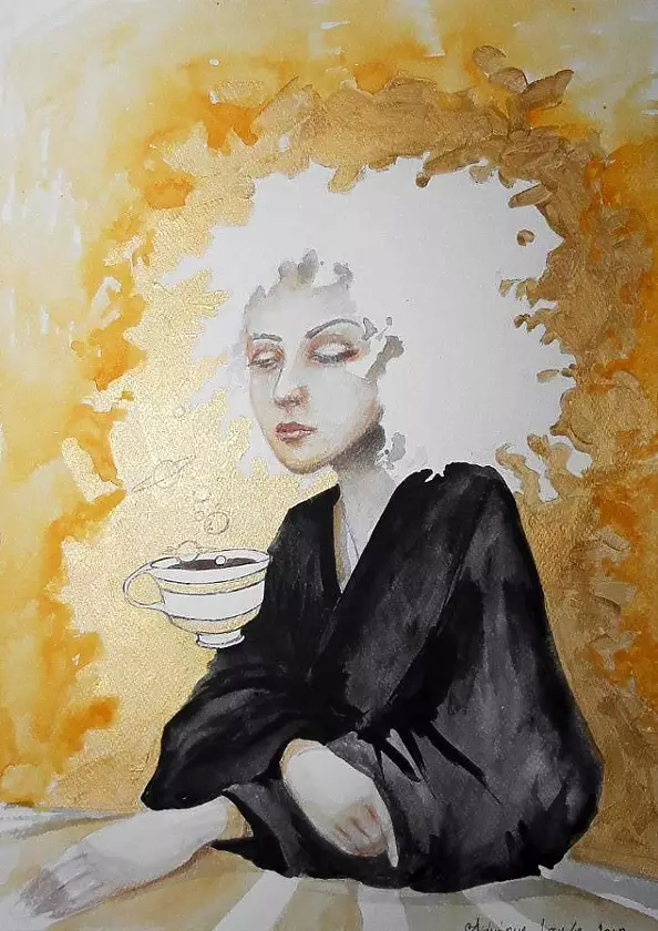 Adriana Laube - "Tworzenie światów przy kawie"