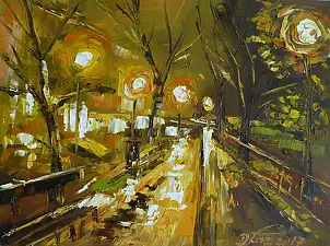 Dorota Łaz - STREET AT NIGHT