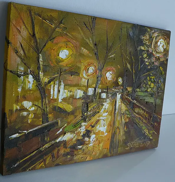 Dorota Łaz - ULICZKA NOCĄ