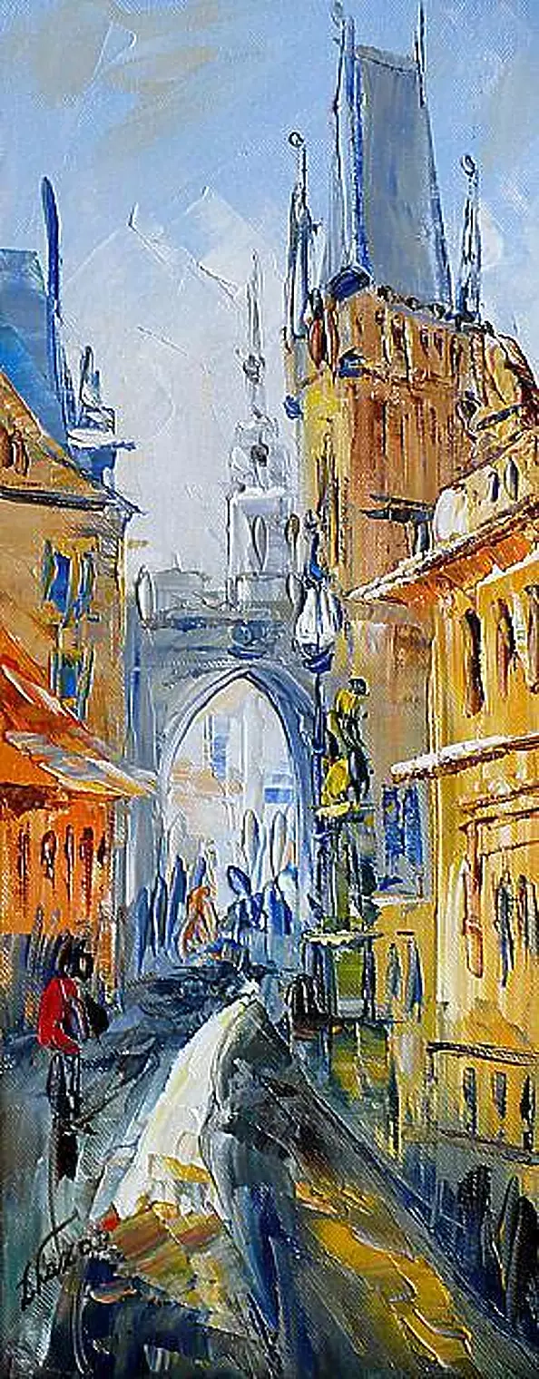 Dorota Łaz - Street in PRAGUE