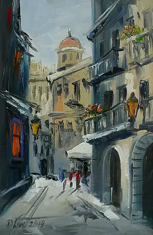 Dorota Łaz - STREET IN GRAY