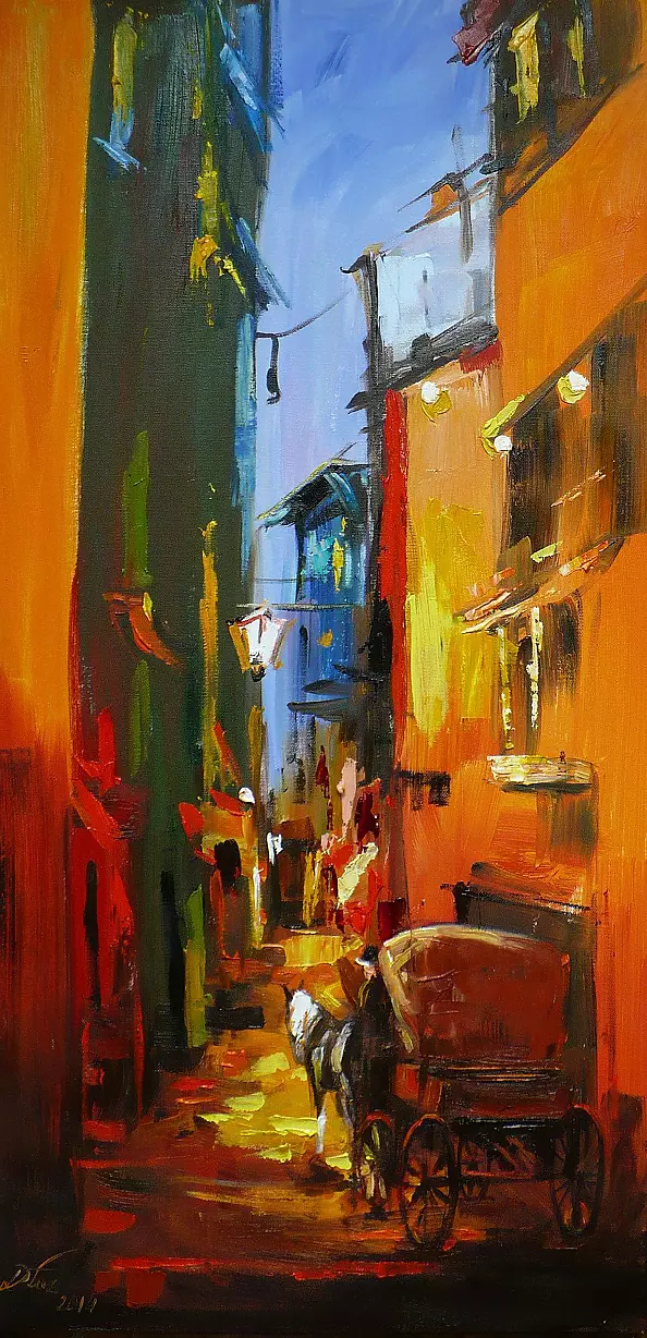 Dorota Łaz - ULICZKA Z DOROŻKĄ 1