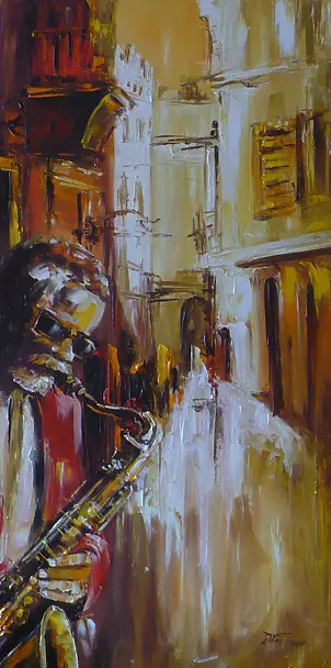 Dorota Łaz - Saxophonist STREET 2