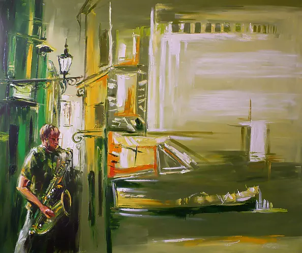 Dorota Łaz - STREET saxophonist