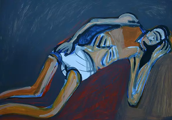 Mariola Paulina Żylińska Jestadt - DYING GRANDFATHER