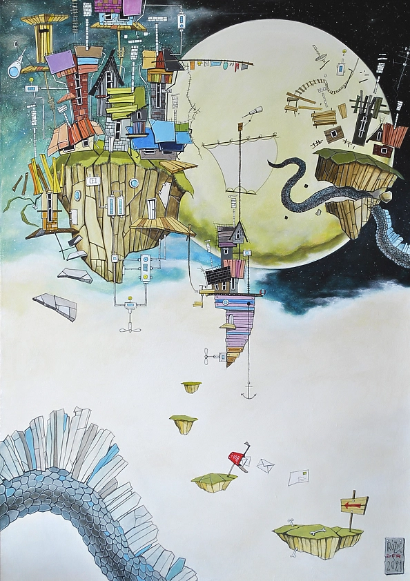 Dariusz Franciszek Różyc - ''ATTENTION - DRAGON! episode 2'' series ''Not So Faraway...''