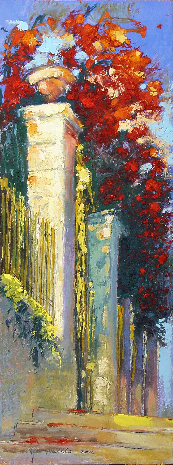 Wacław Jagielski - At the gate of Monastir - Ermopuli