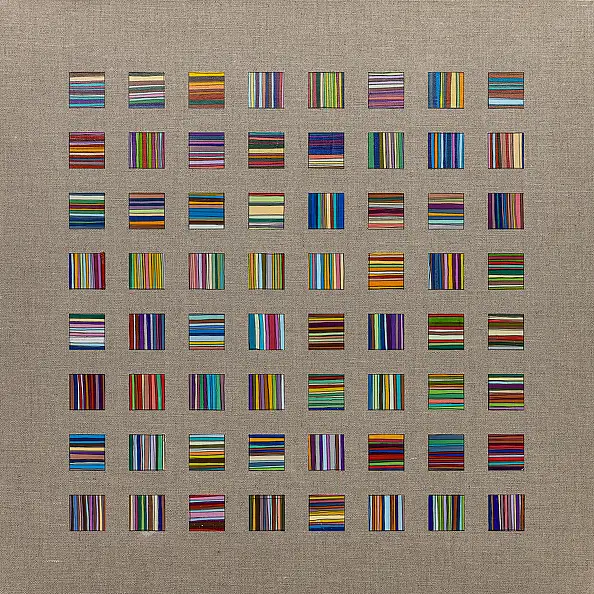 Łukasz Olek, Ua, People. Rotterdam, Obraz akrylowy - płótno, 50 x 50