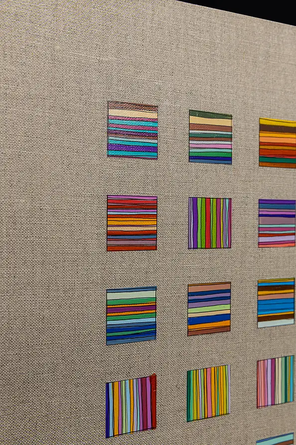 Łukasz Olek, Ua, People. Rotterdam, Obraz akrylowy - płótno, 50 x 50