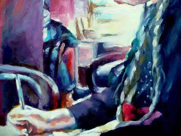 Barbara Gulbinowicz - Uczennica z zeszytem II