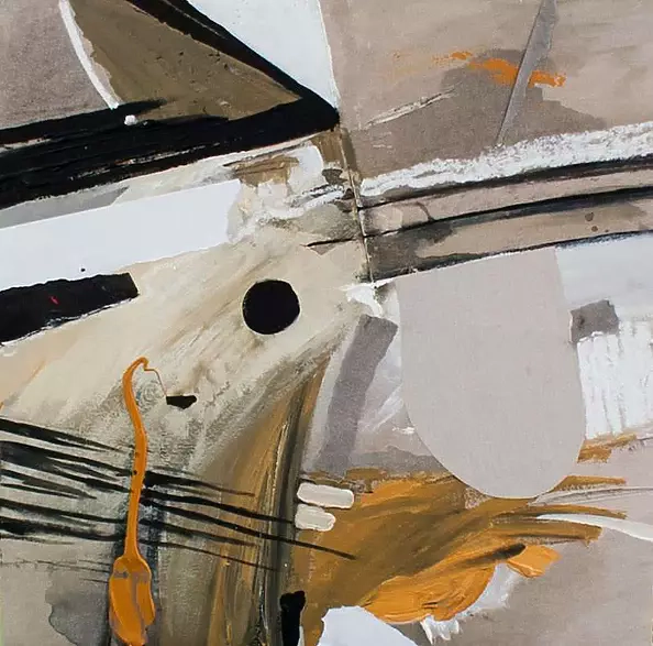 Dominika Fedko-Wójs - Ugier II Collage XV  collage series