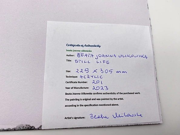Beata Ulikowska - Ugly Still Life