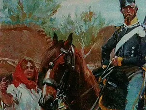 Marek Kubski - Ułan n koniu