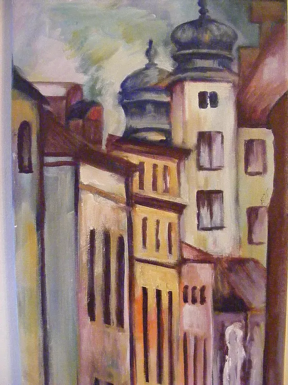 Bozena Chlopecka - Ulica Kanonicza w Krakowie