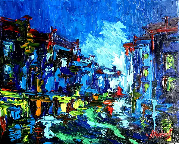 Jerzy Stachura - Street Blue