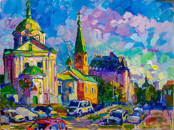 Anastasiia Kurkova - Street of Poets