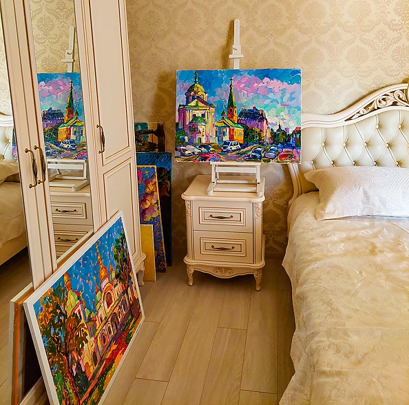 Anastasiia Kurkova - Street of Poets