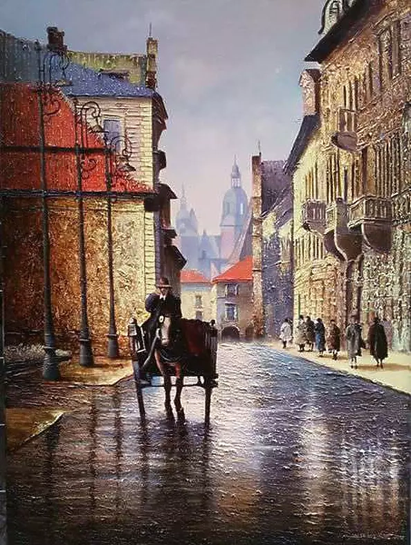 Jacek Łoziński - Szpitalna Street in Krakow