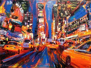 Kazimierz Komarnicki - Street New York