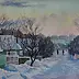 Nikolay Vedmid - Rue en hiver