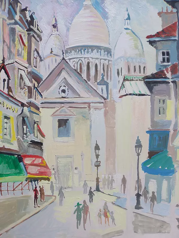 Waldemar Tłuczek - Street in the fog