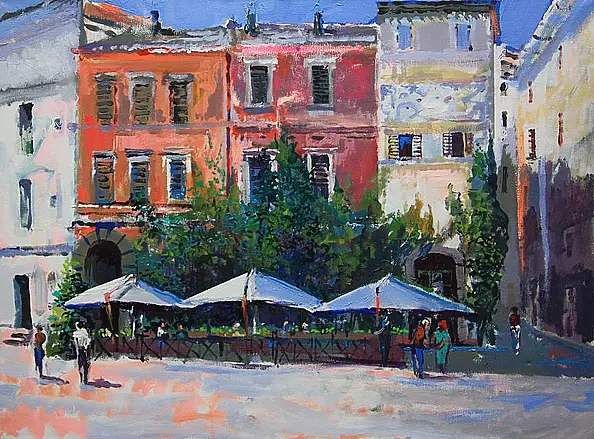 Jerzy Martynów - Street like many others - Roma
