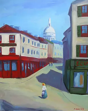 Aleksander Poroh - Street in Montmartre