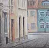 Danuta Zgoł - A street in Riga