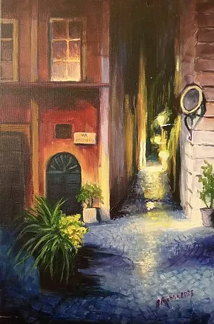 Renata Rychlik - Street in Rome