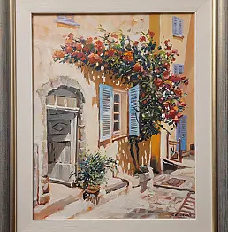 Jerzy Krok - "Eine Straße in Scalea"