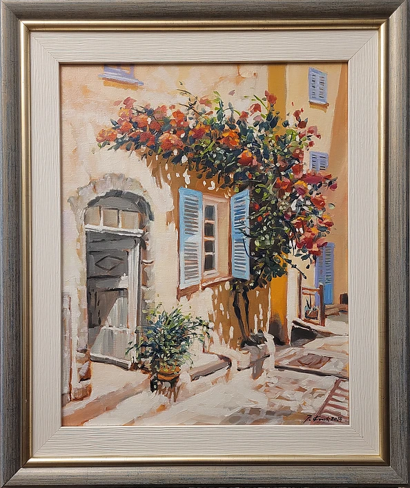Jerzy Krok - "A Street in Scalea"