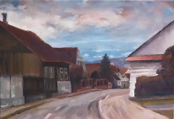 Agnieszka Nizegorodcew - Street in Stary Sacz II
