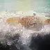 Alicja Wysocka, A fleeting moment of morning, Acrylic painting, Oil painting, Mixed media - canvas, 100 x 70