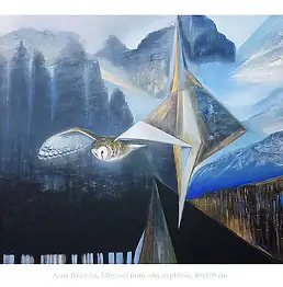 Anna Polońska, Волатильность форм, Масляная картина - холст, 100 x 80