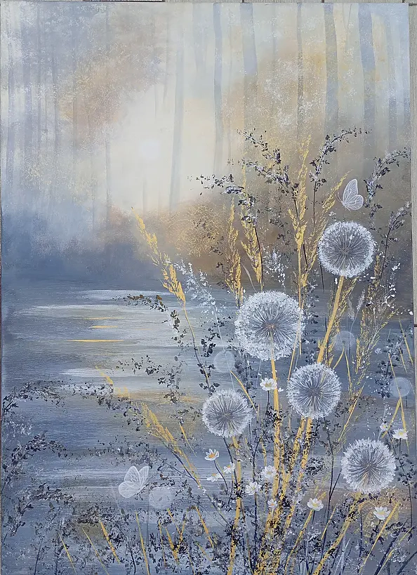 Luba Santkiewicz - Die Flüchtigkeit eines nebligen Morgens