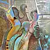 Anna Lupa Suchy, Fleeting Touch, Oil painting - canvas, 60 x 70