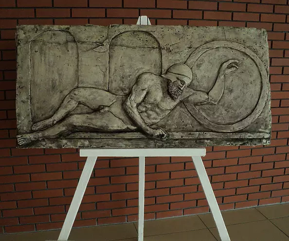 Kamil Jerzyk - dying hoplita